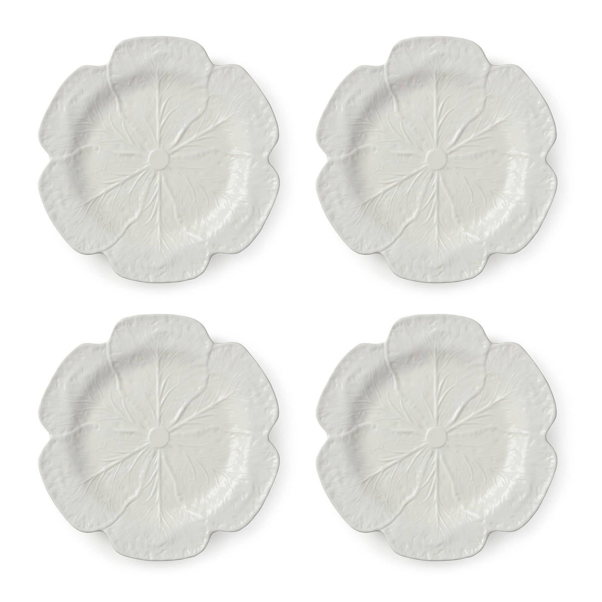 Le Jardin White Cabbage 3-D Dinner Plate 11 in