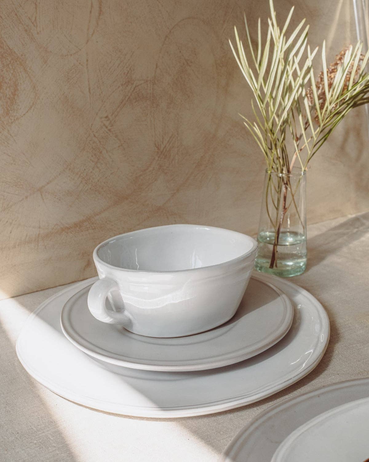 Milk White Oval Bowl