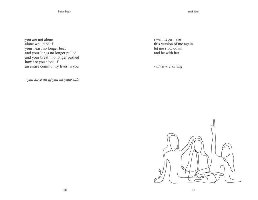 Home Body by Rupi  Kaur: Paperback; 192 pages / English