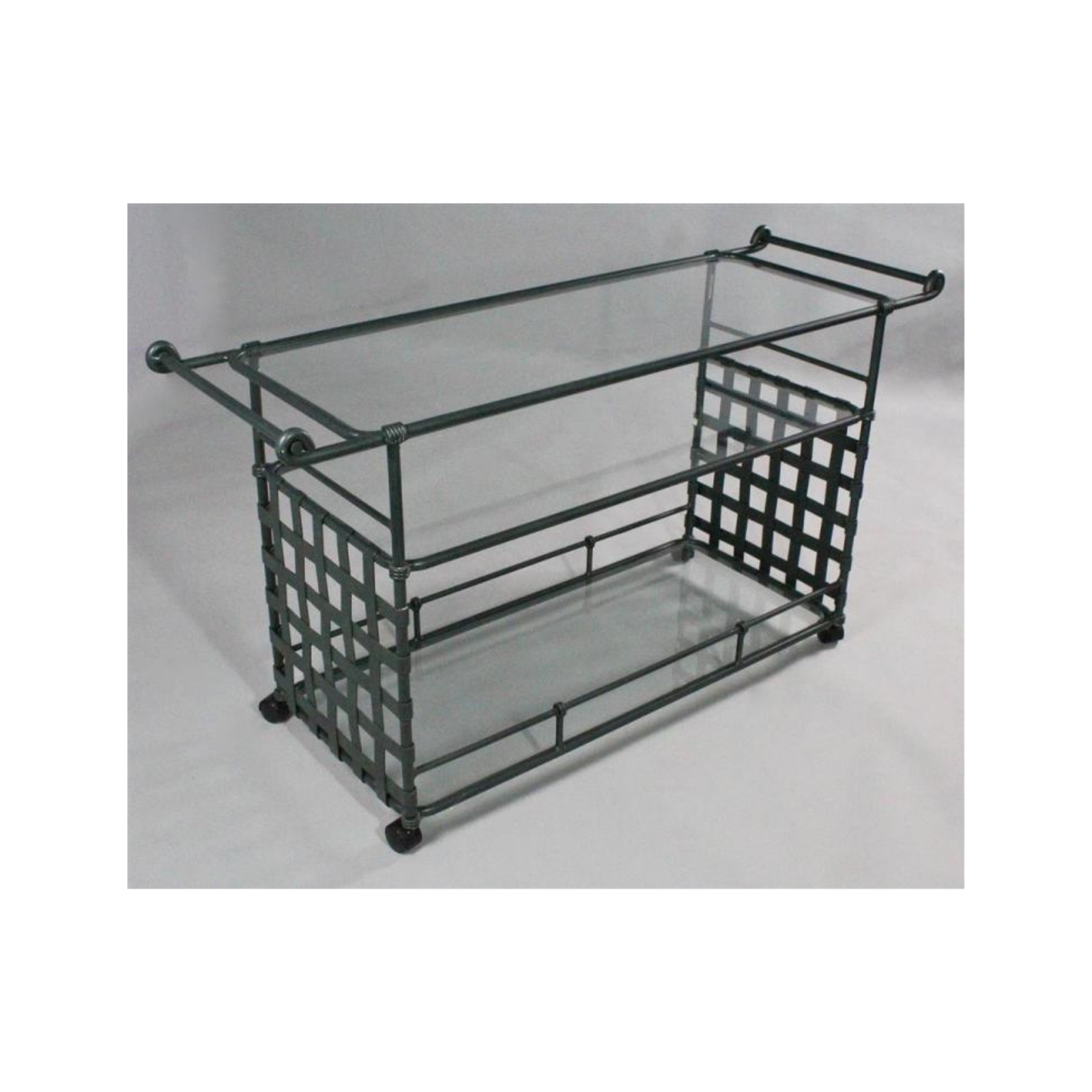 Vintage Brown Jordan Florentine Bar Cart