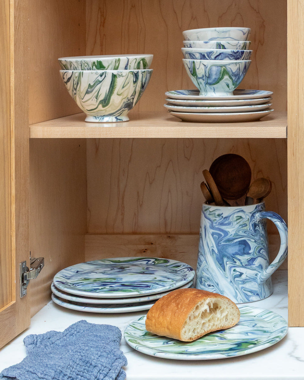 Marbled Ocean Bowl - Set of 4