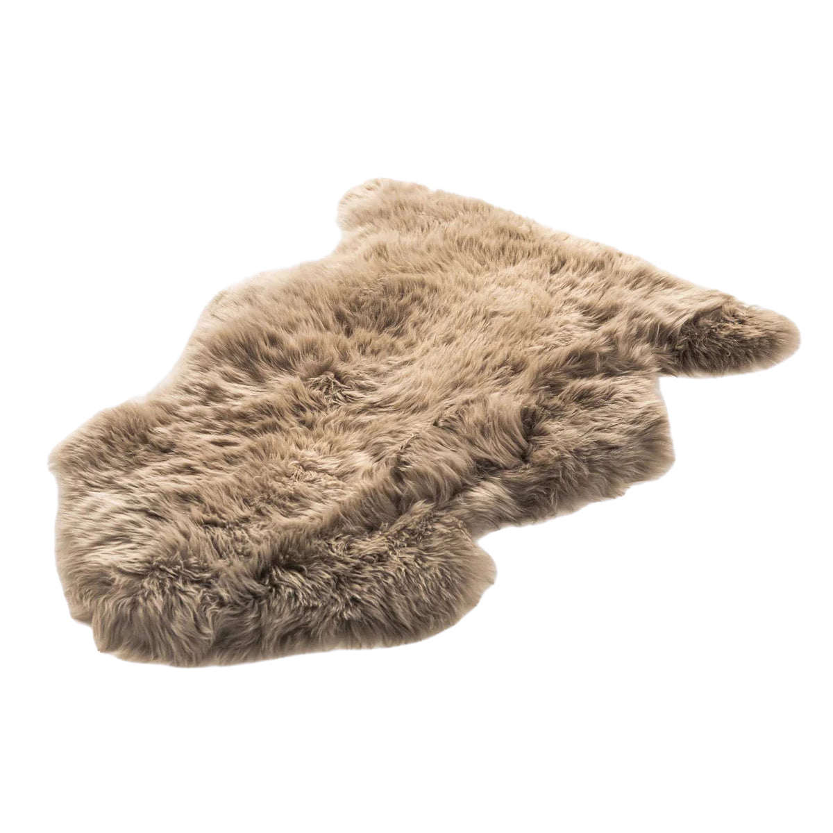 2' X 3' Latte New Zealand Natural Sheepskin Rug