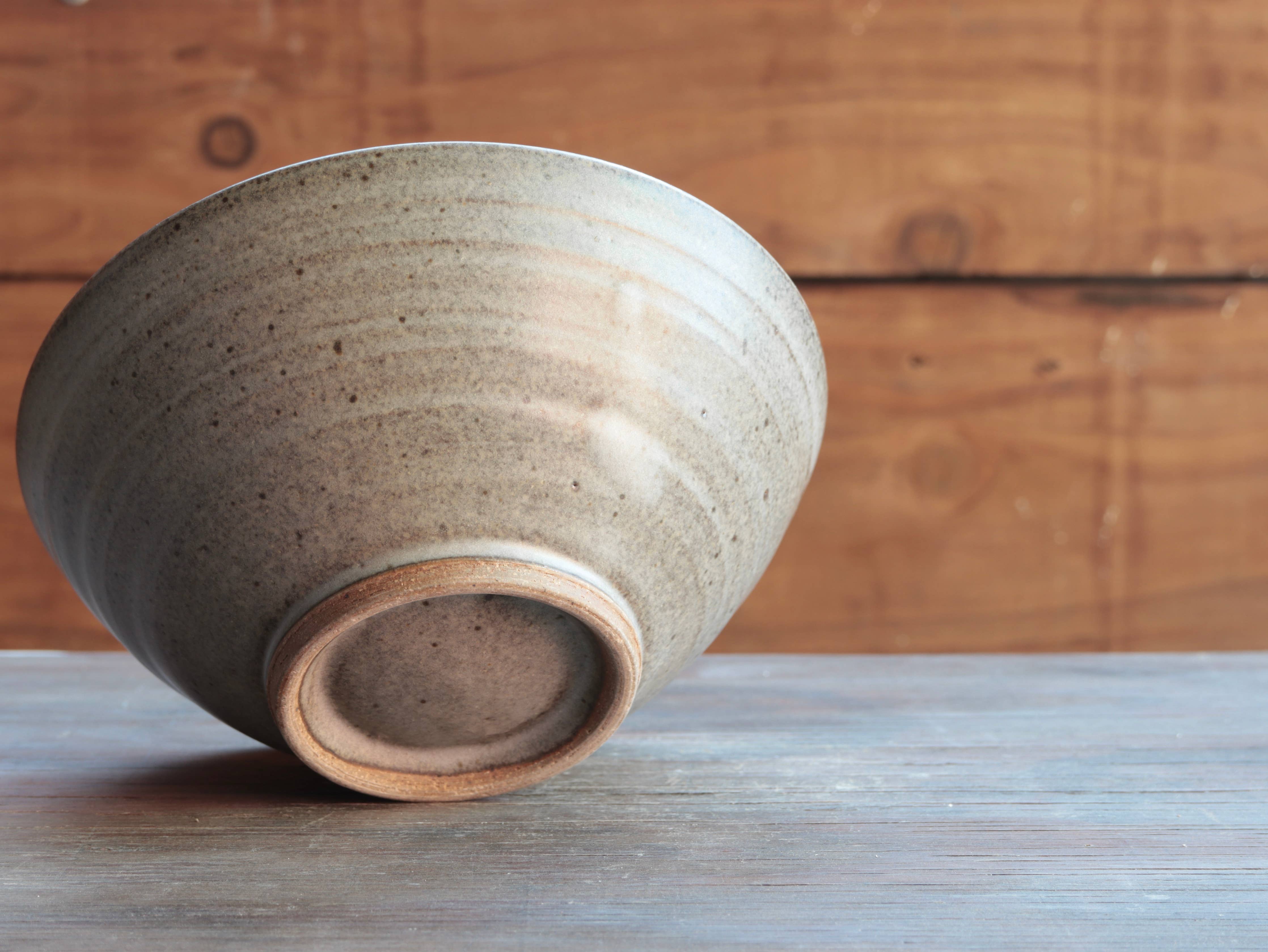 Soup Bowl in Matte Grey Glaze