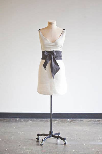 IceMilk Apron - Rollings Of Cinnamon Sash Apron