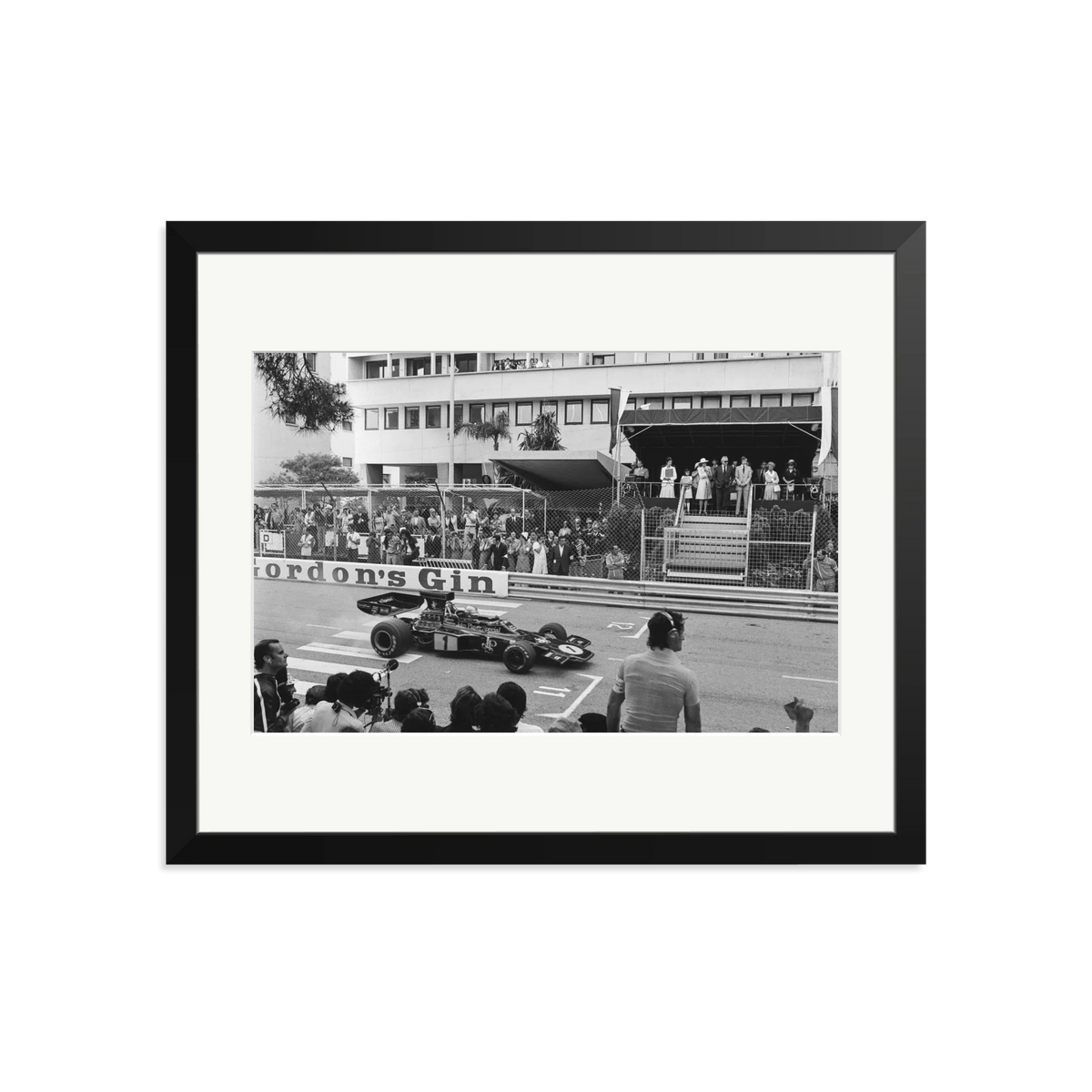 The Monaco Grand Prix in 1974, by Gamma Rapho