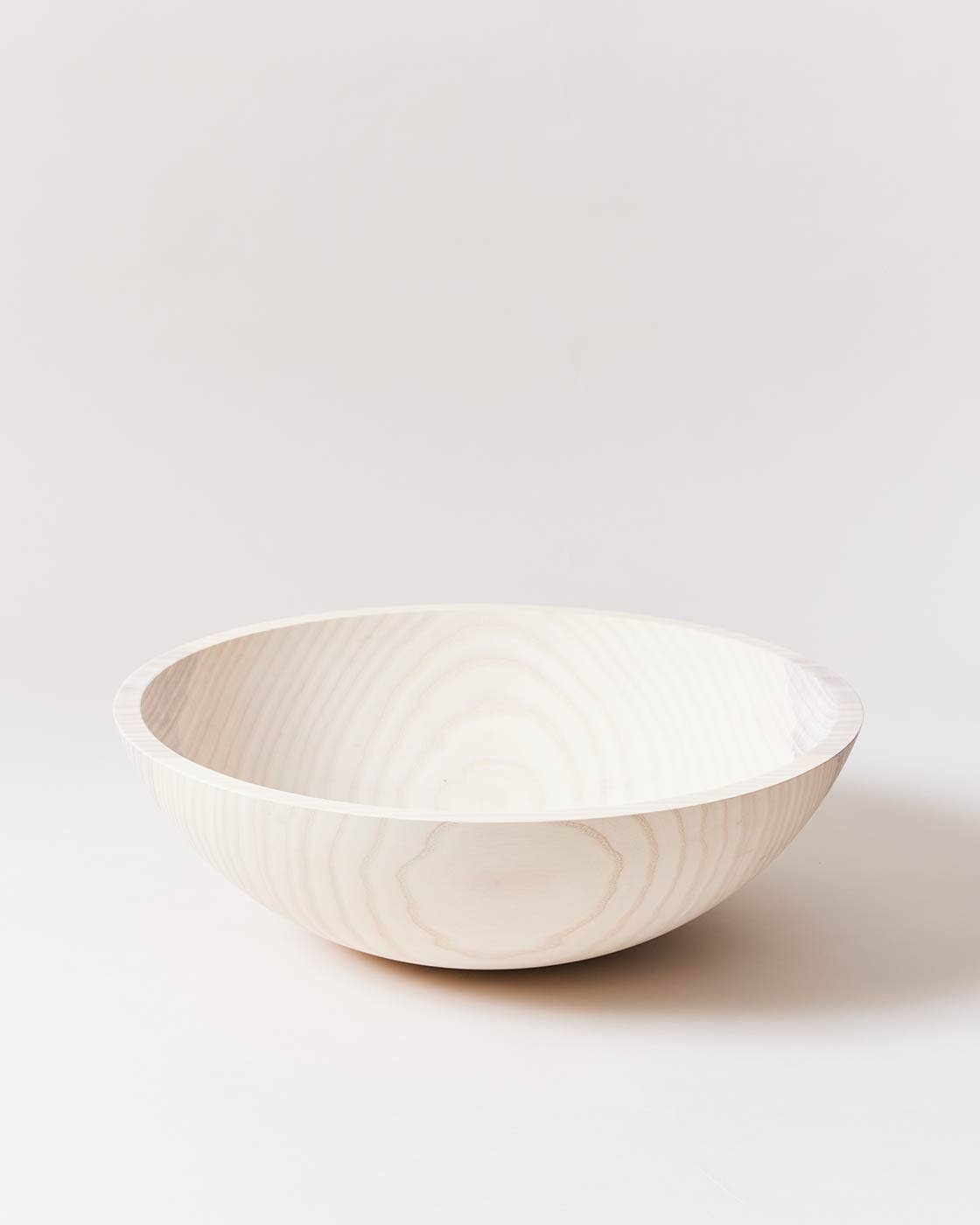 Crafted Wooden Bowls - White: 15"