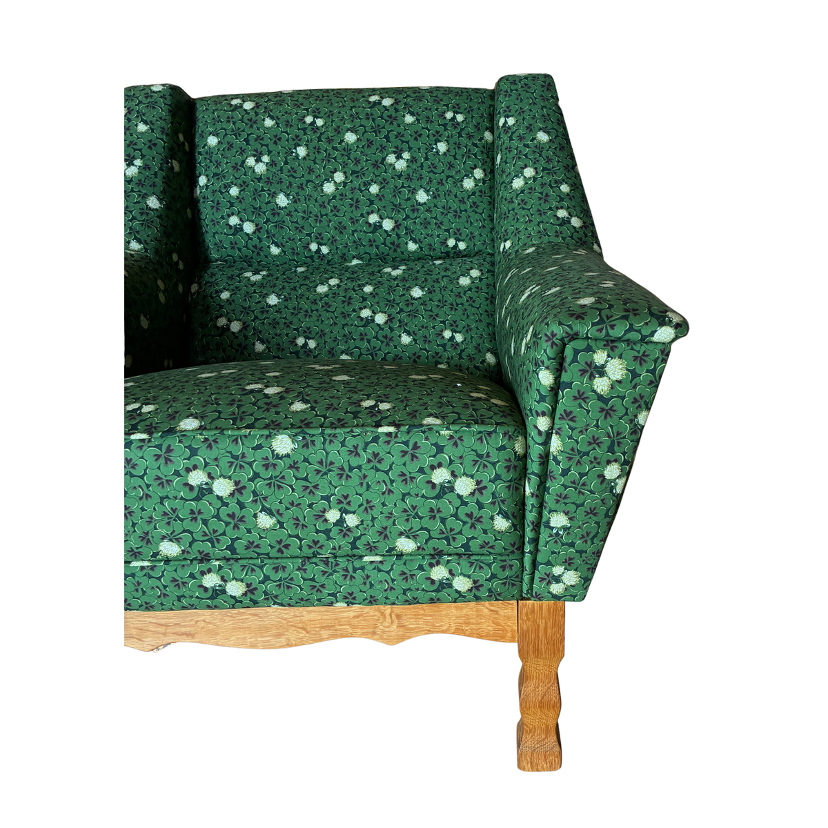 Clover Upholstered Lounge Chair, Danish Mid-Century Modern 1970