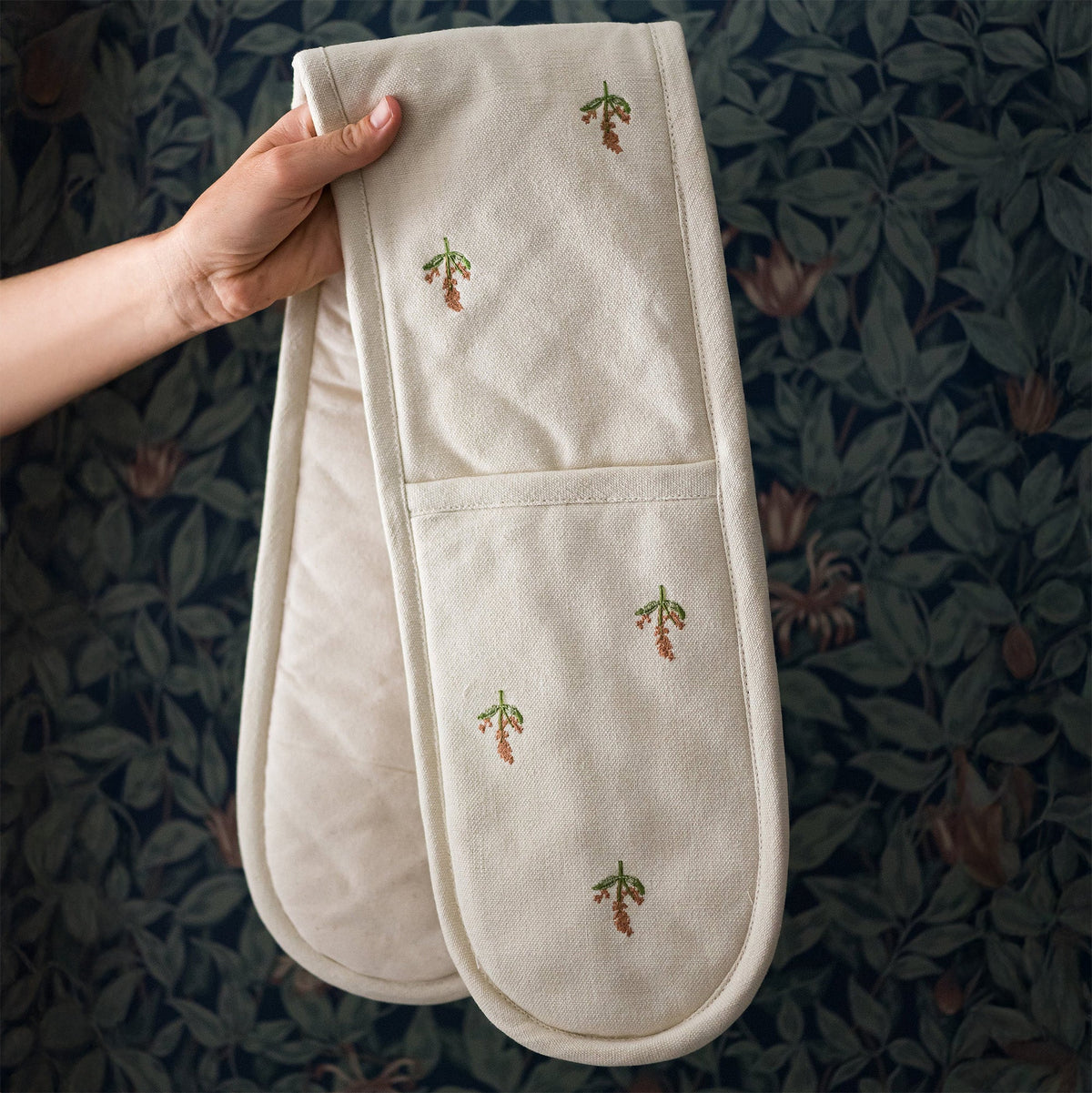 Flora Double Oven Mitt