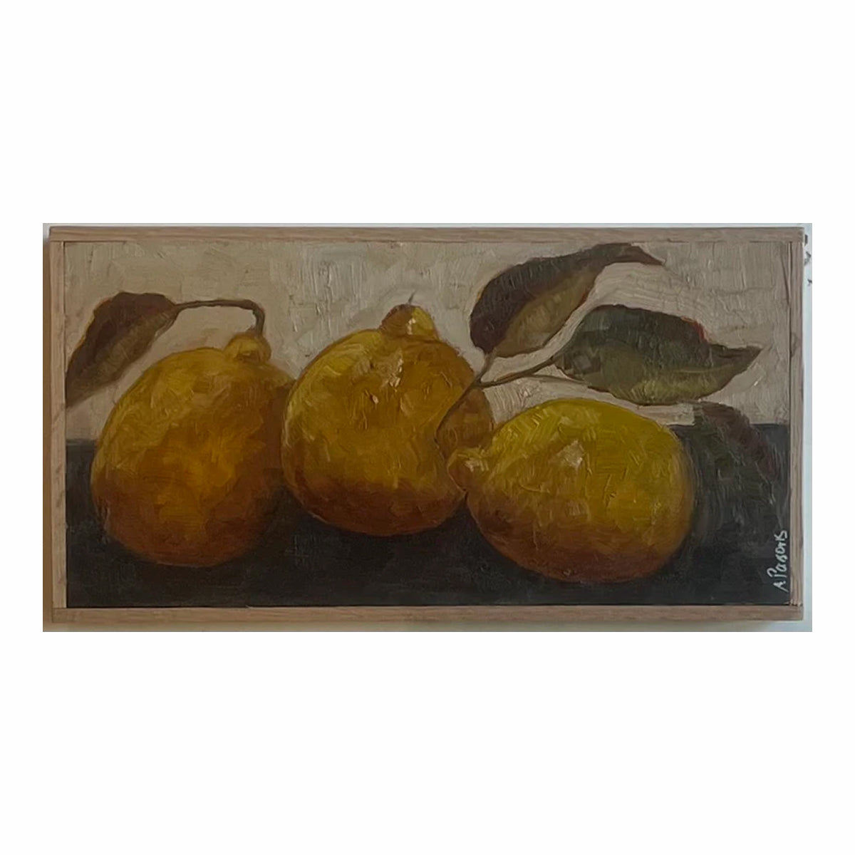 Alison Parsons, Lemons 12.5” x 6.5”