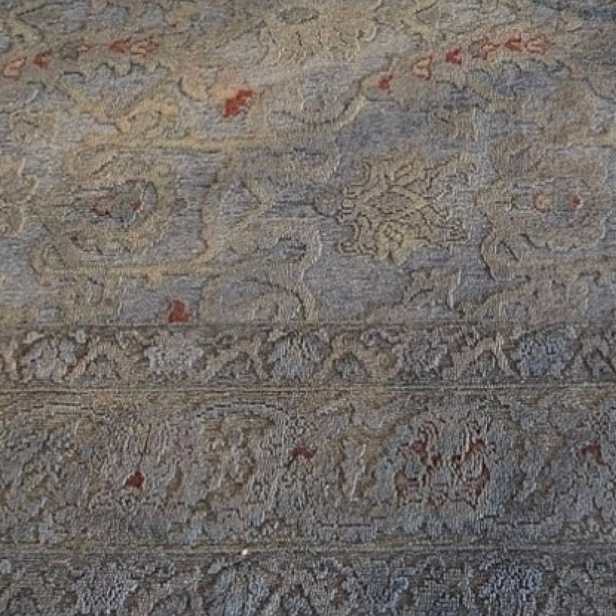 Turkish Wool Rug 6.9x9.5
