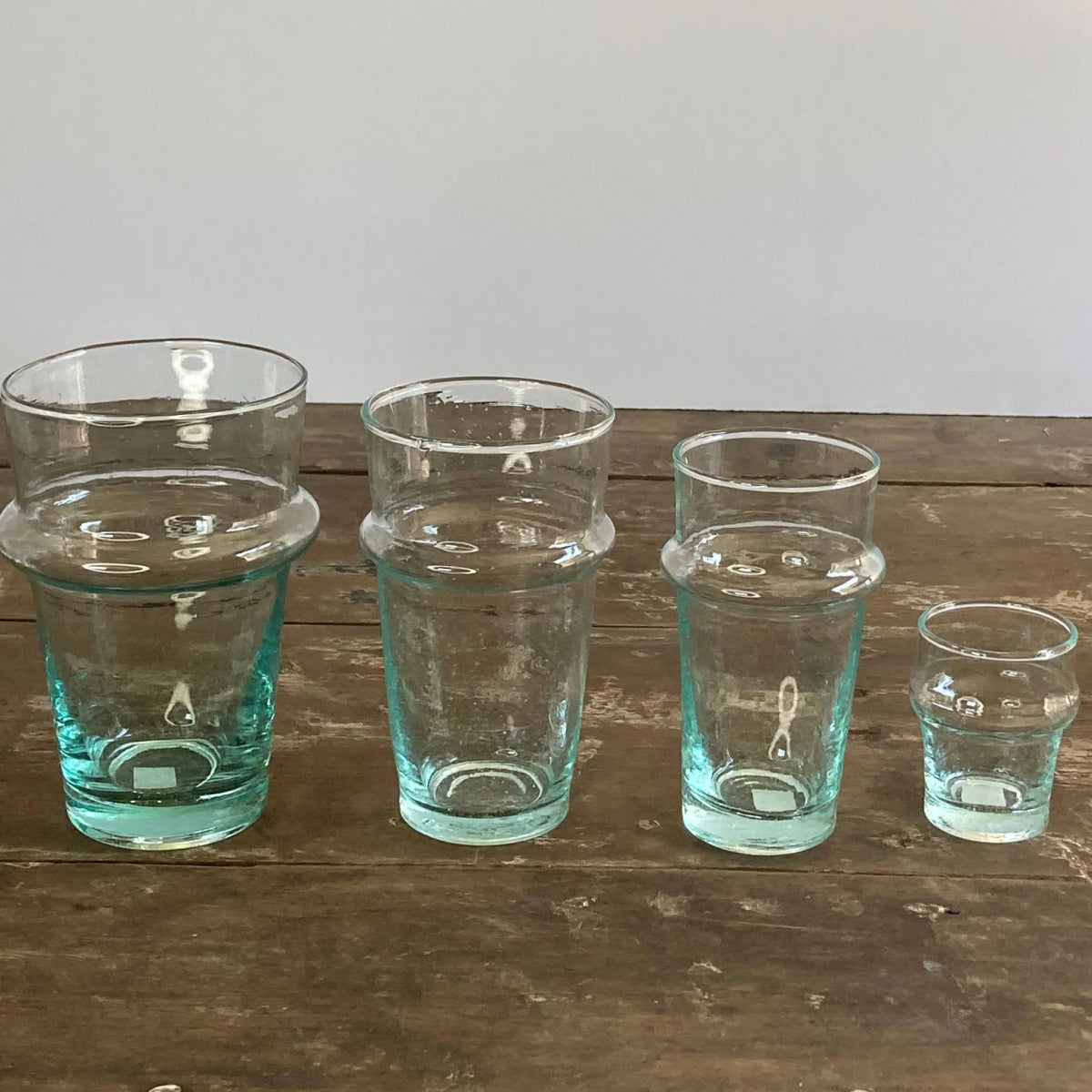 Recycled Moroccan Tea Glasses: Large