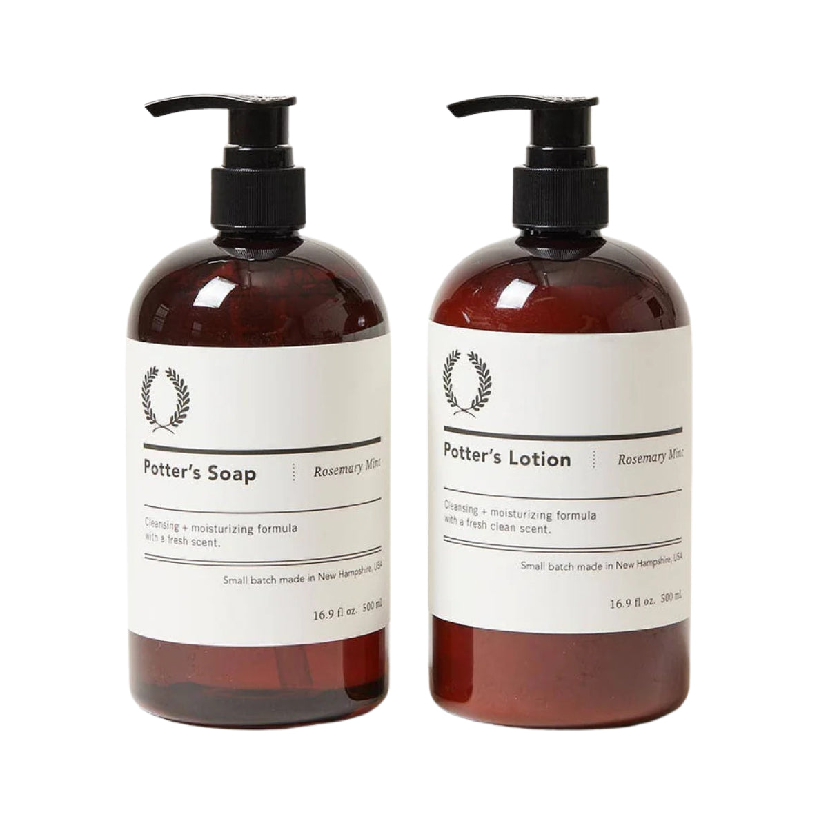 Potter's Lotion: Rosemary Mint Lotion