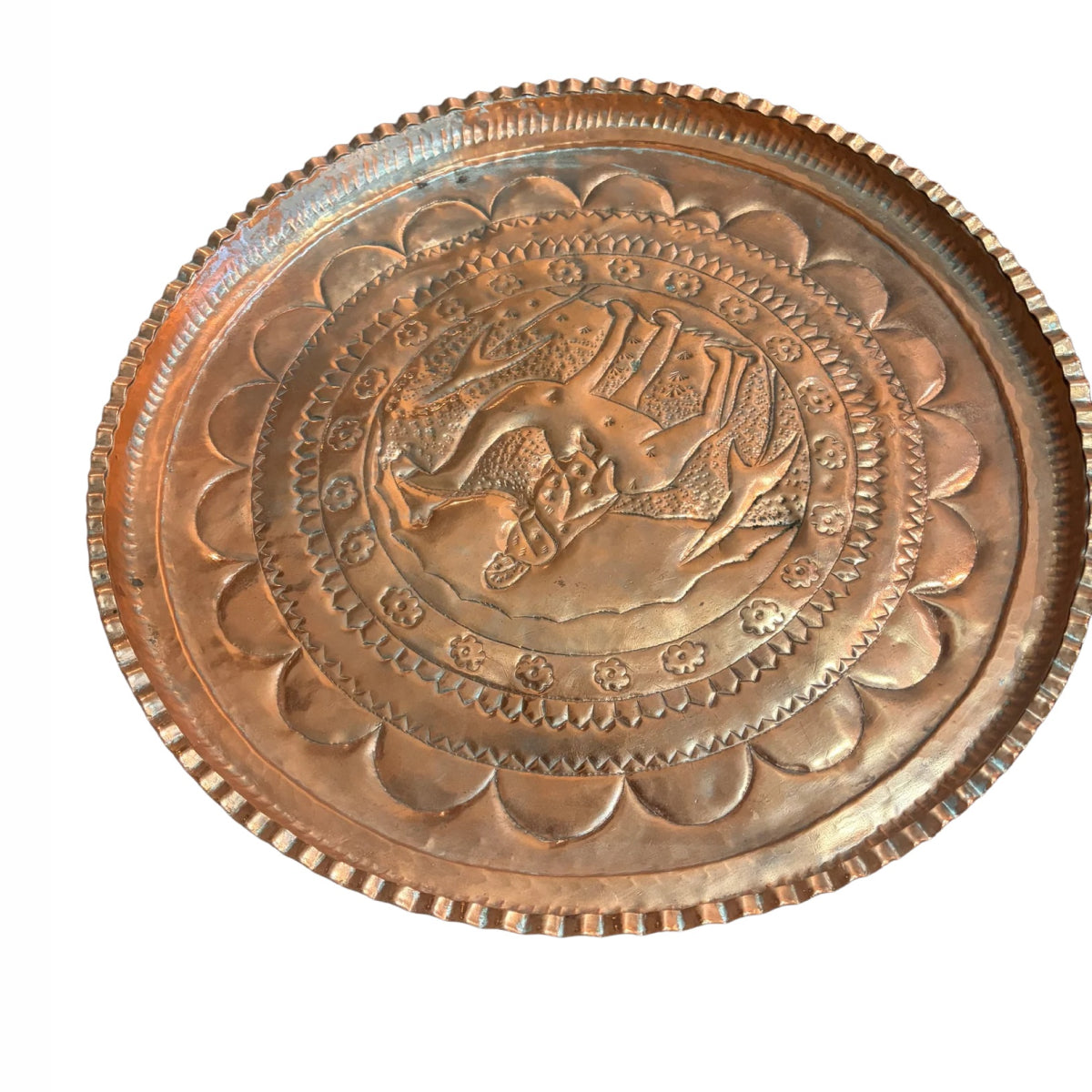 Vintage Copper Tray