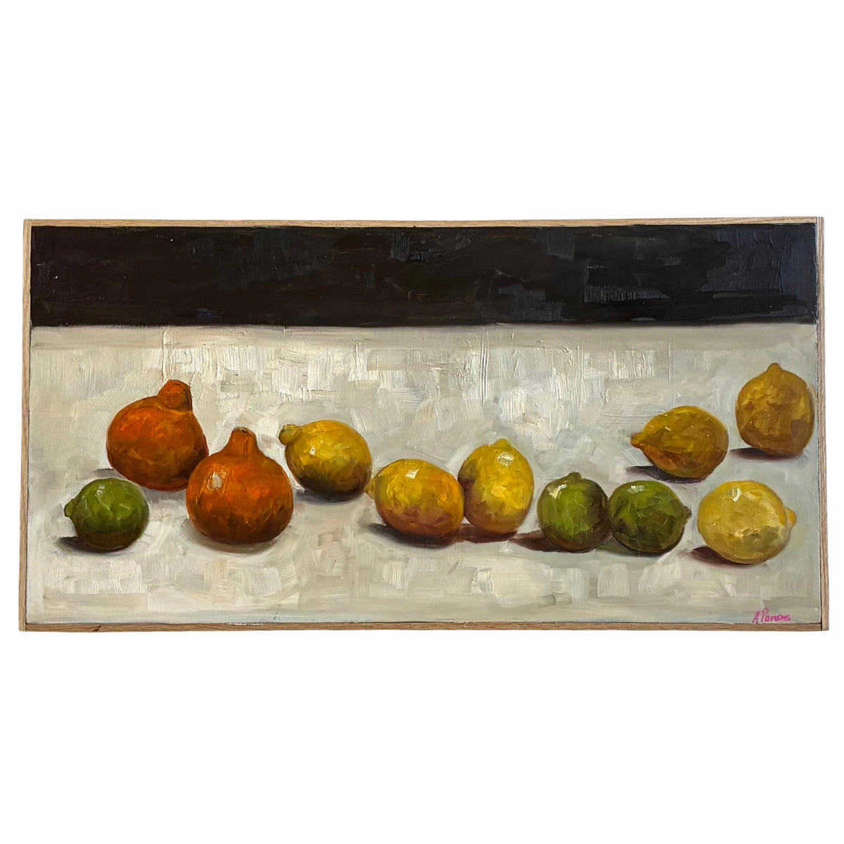 Alison Parsons, Citrus Fruit 12.5” x 24.5”