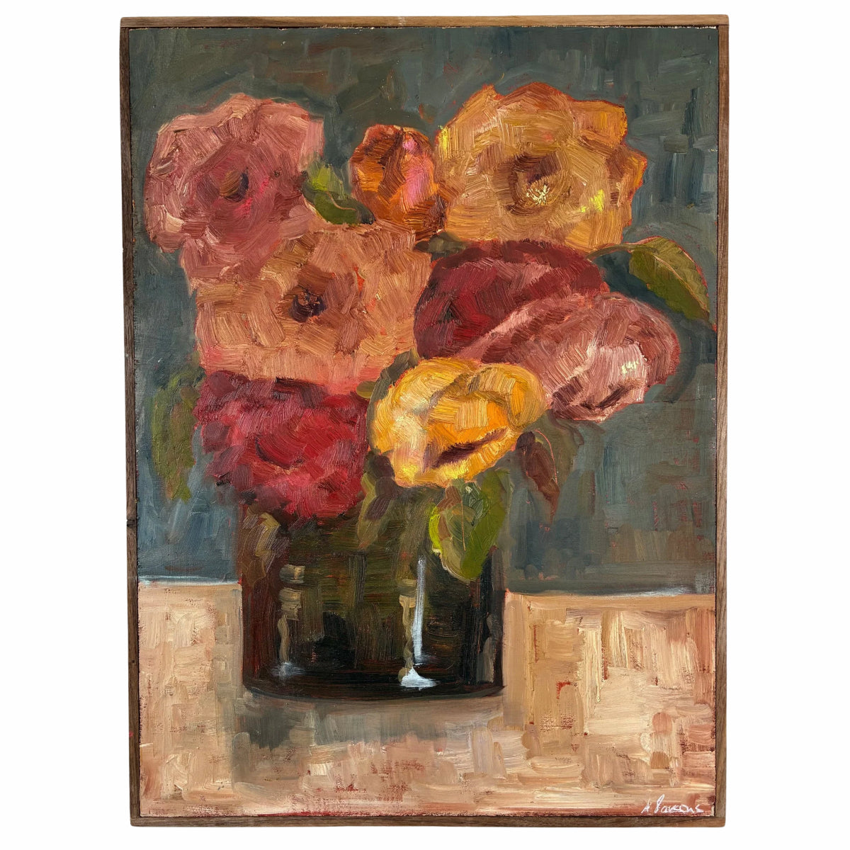 Alison Parsons, Floral Bouquet 14.5” x 19.5”