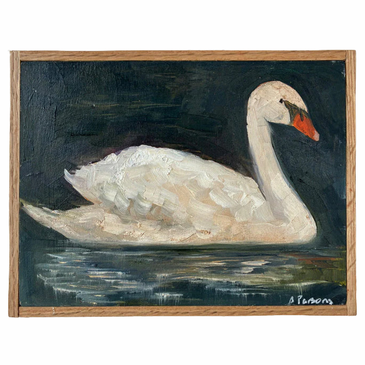 Alison Parsons, Swan 8” x 6”