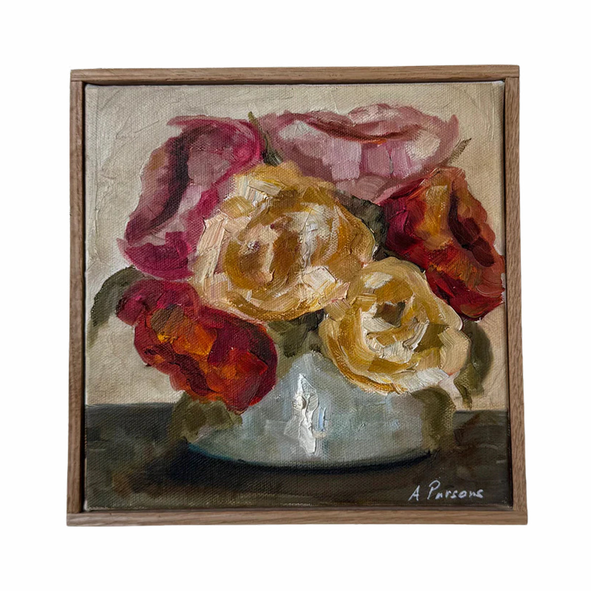 Alison Parsons, Floral Bouquet 8.5” x 8.5”