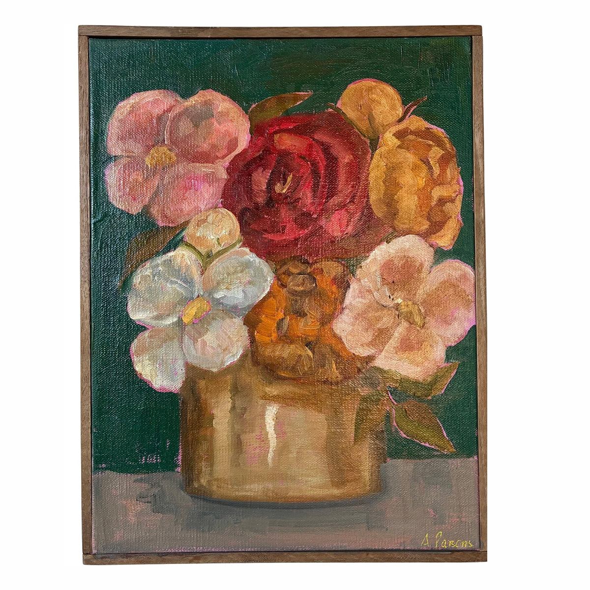Alison Parsons, Floral Bouquet 12.5” x 9.5”