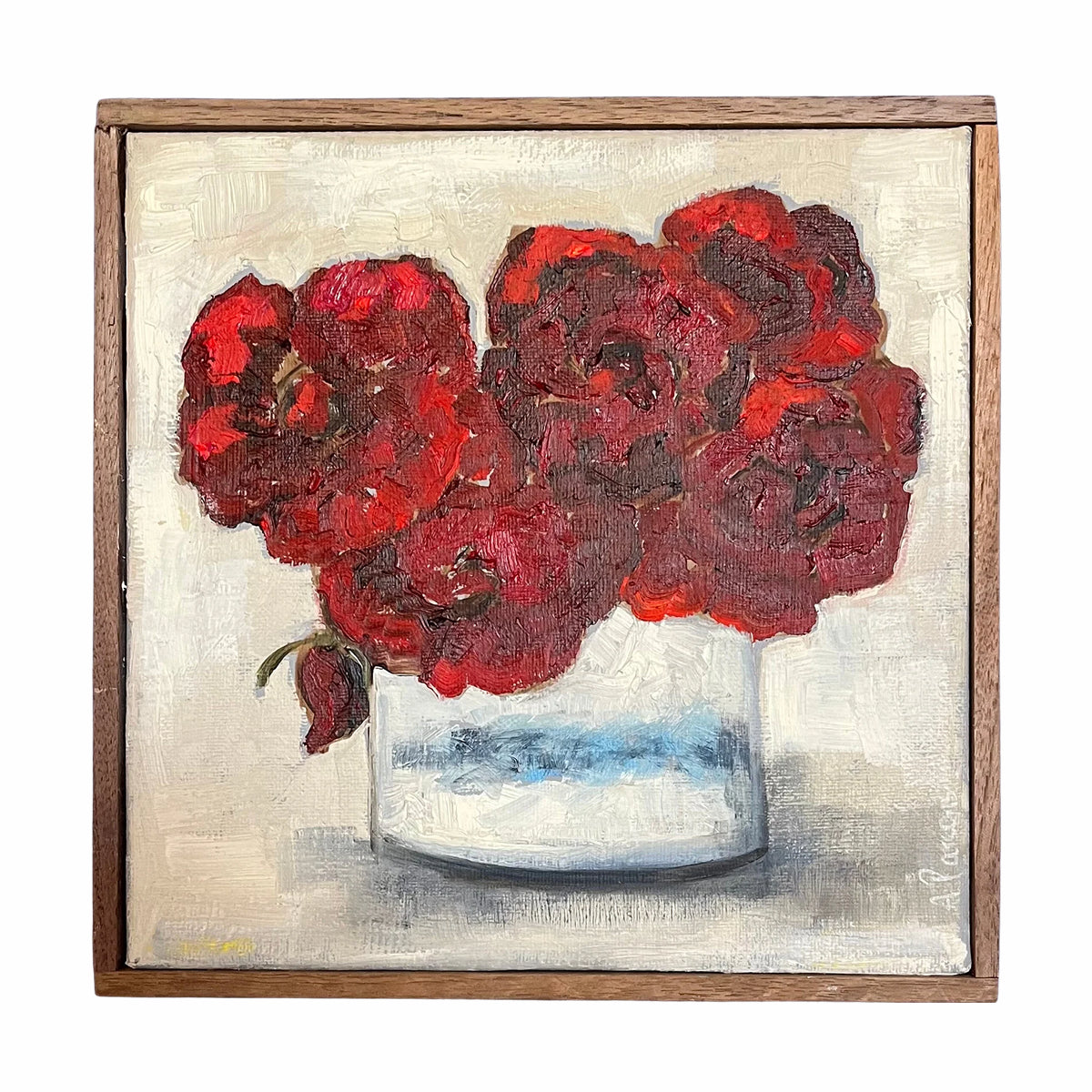 Alison Parsons, Red Floral Bouquet