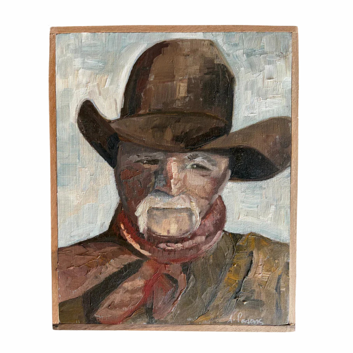 Alison Parsons, Cowboy Portrait