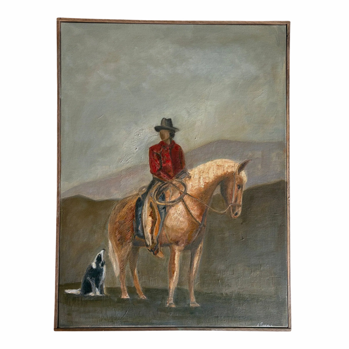 Alison Parsons, Cowboy and His Dog