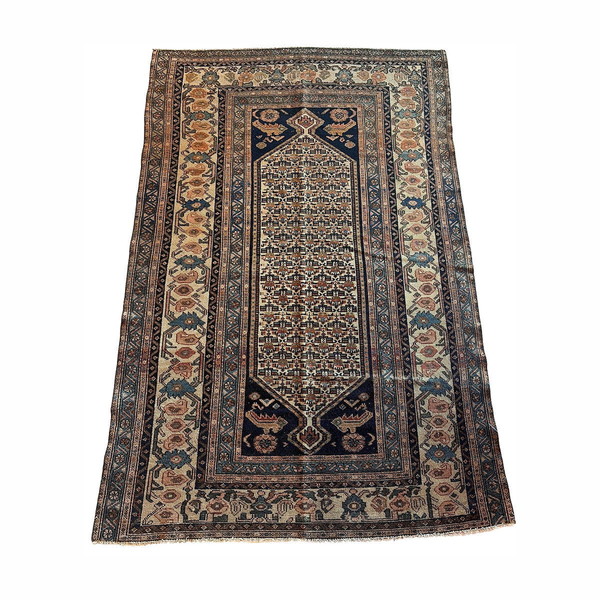 Antique Malayer Rug 4.6x6.7