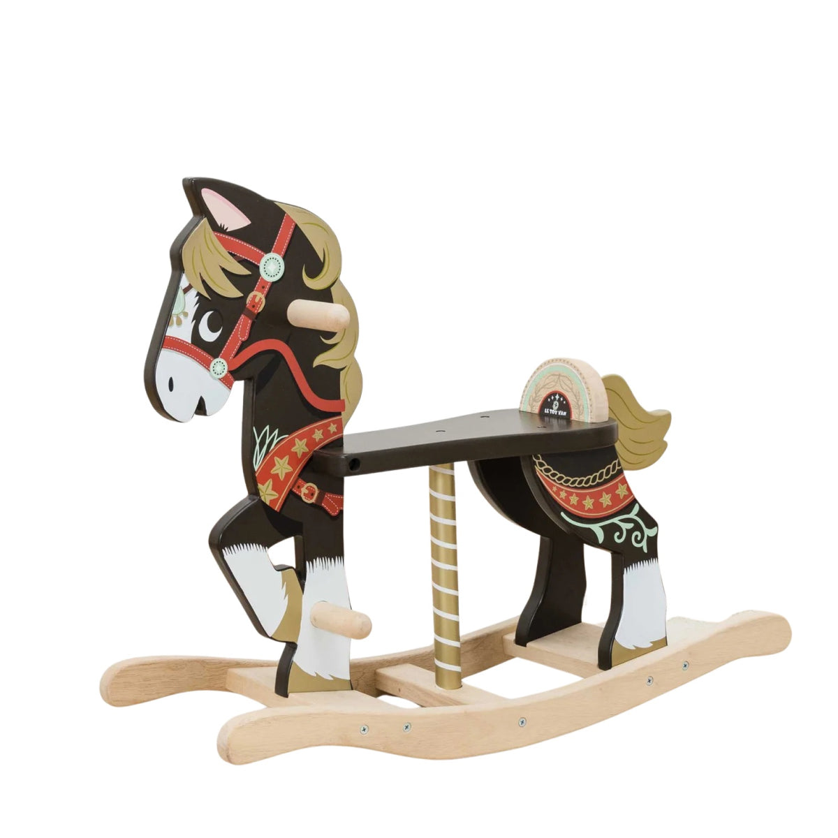 Classic Wooden Rocking Horse