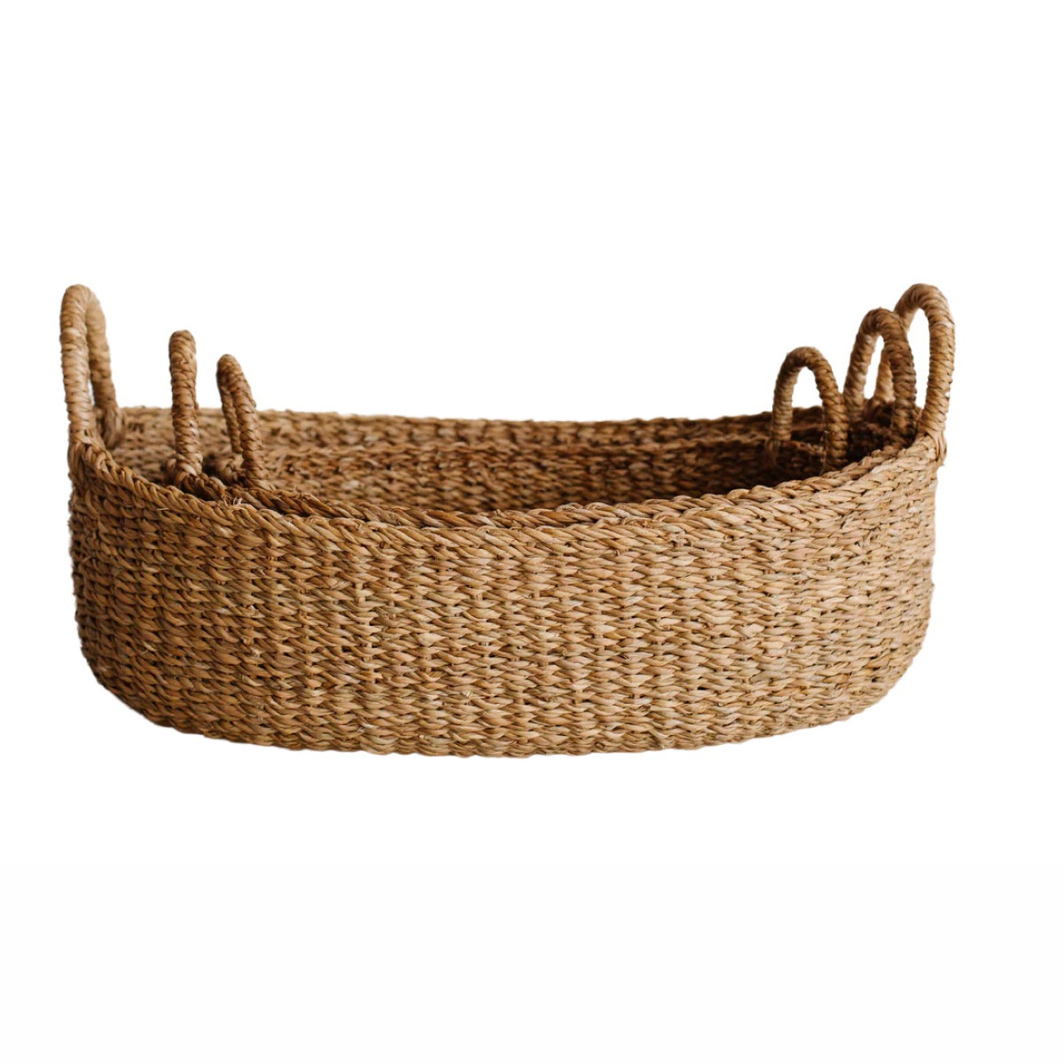 Oval Tray Basket, harvest: Large