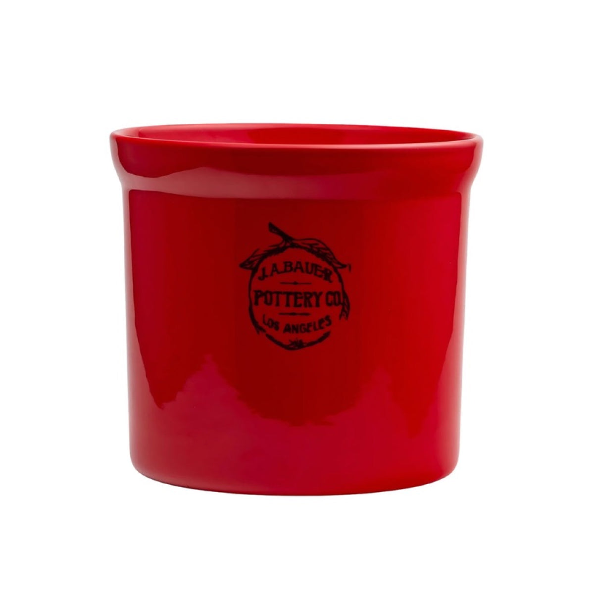 Bauer One Gallon Crock - Poppy Red