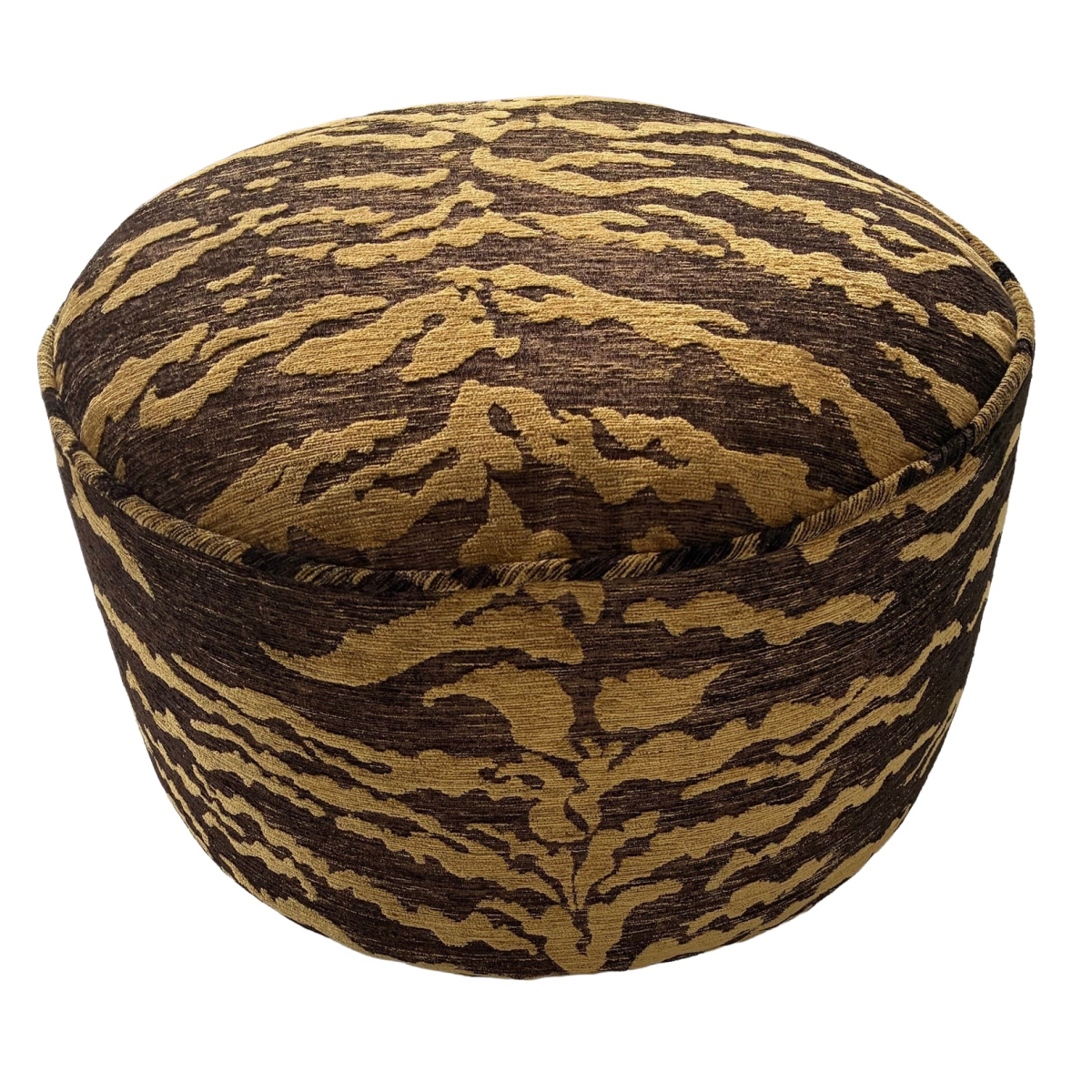 Prairie Ottoman 20" (Tigre Fabric)