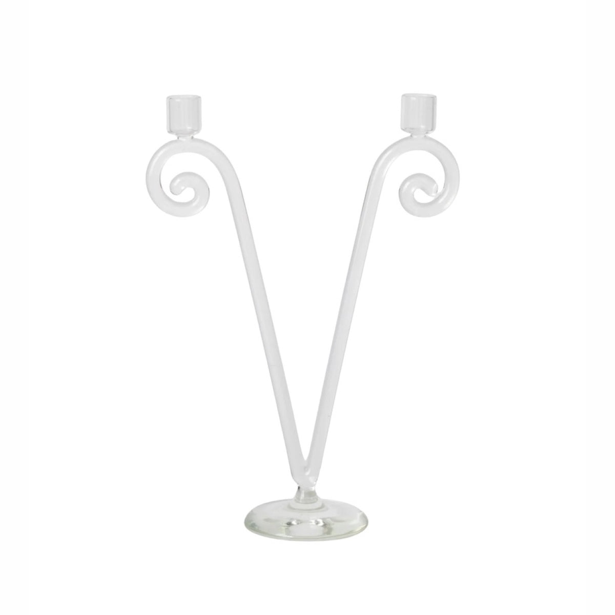 Spiral Candleholder (Double Stem)