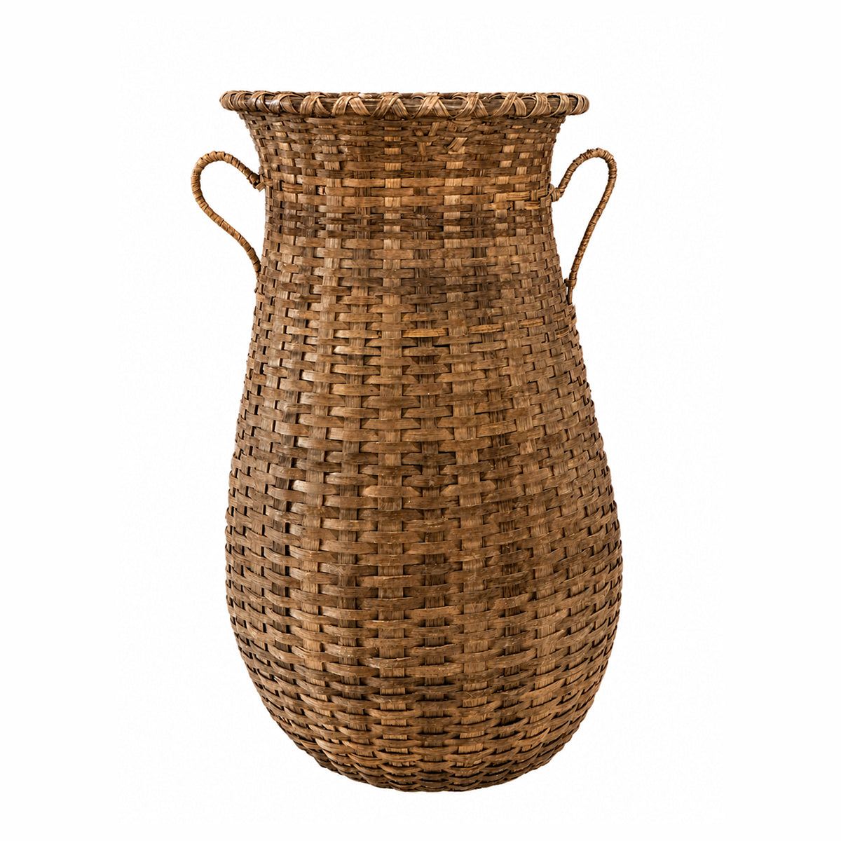 Tall Wicker Vessel