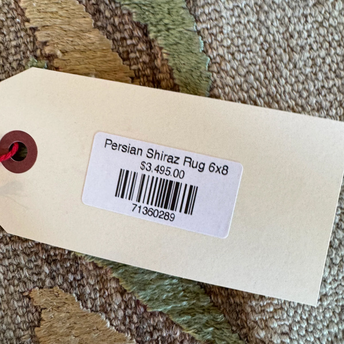 Persian Shiraz Rug 6x8