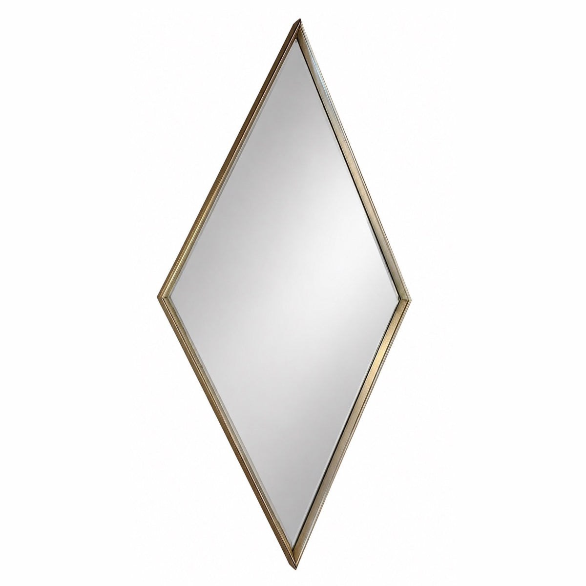 L'Barge Silver Diamond Mirror