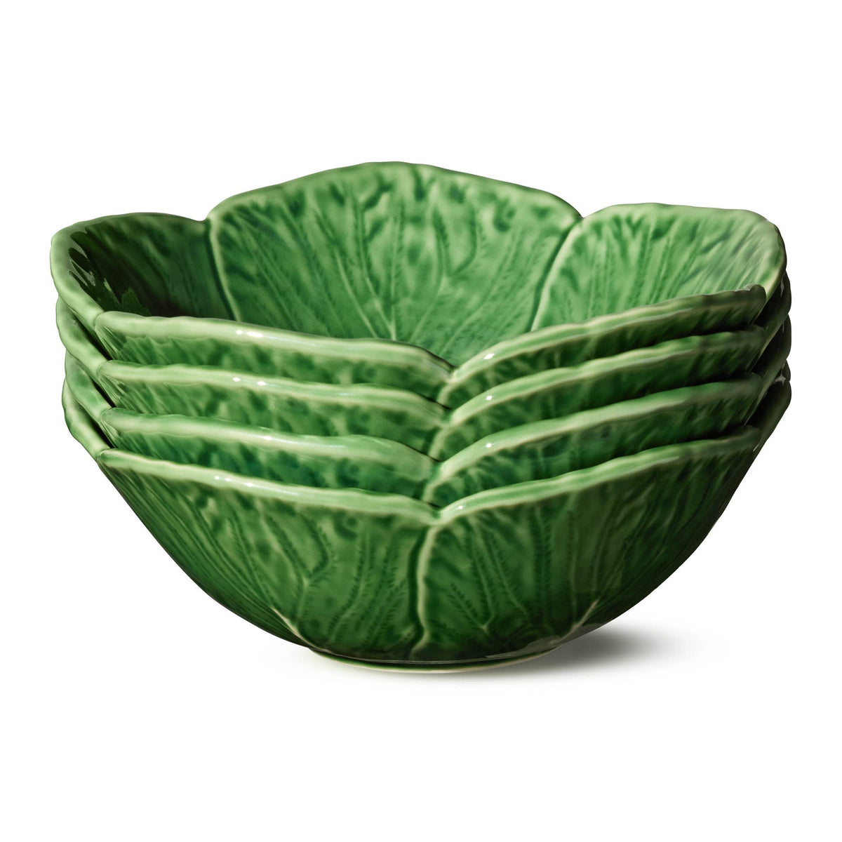 Le Jardin Cabbage Cereal Bowl 7x7x2.5 16 oz