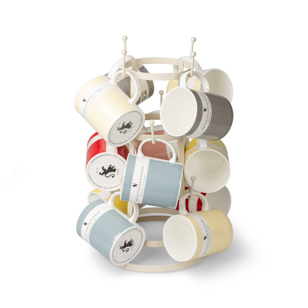 Pearl White - Mug Tree for 12 Mugs