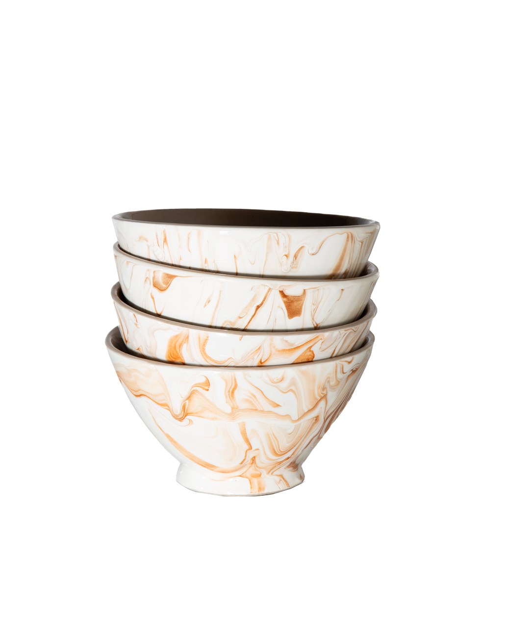 Marbled Terra Ramen Bowl, Sold Individually