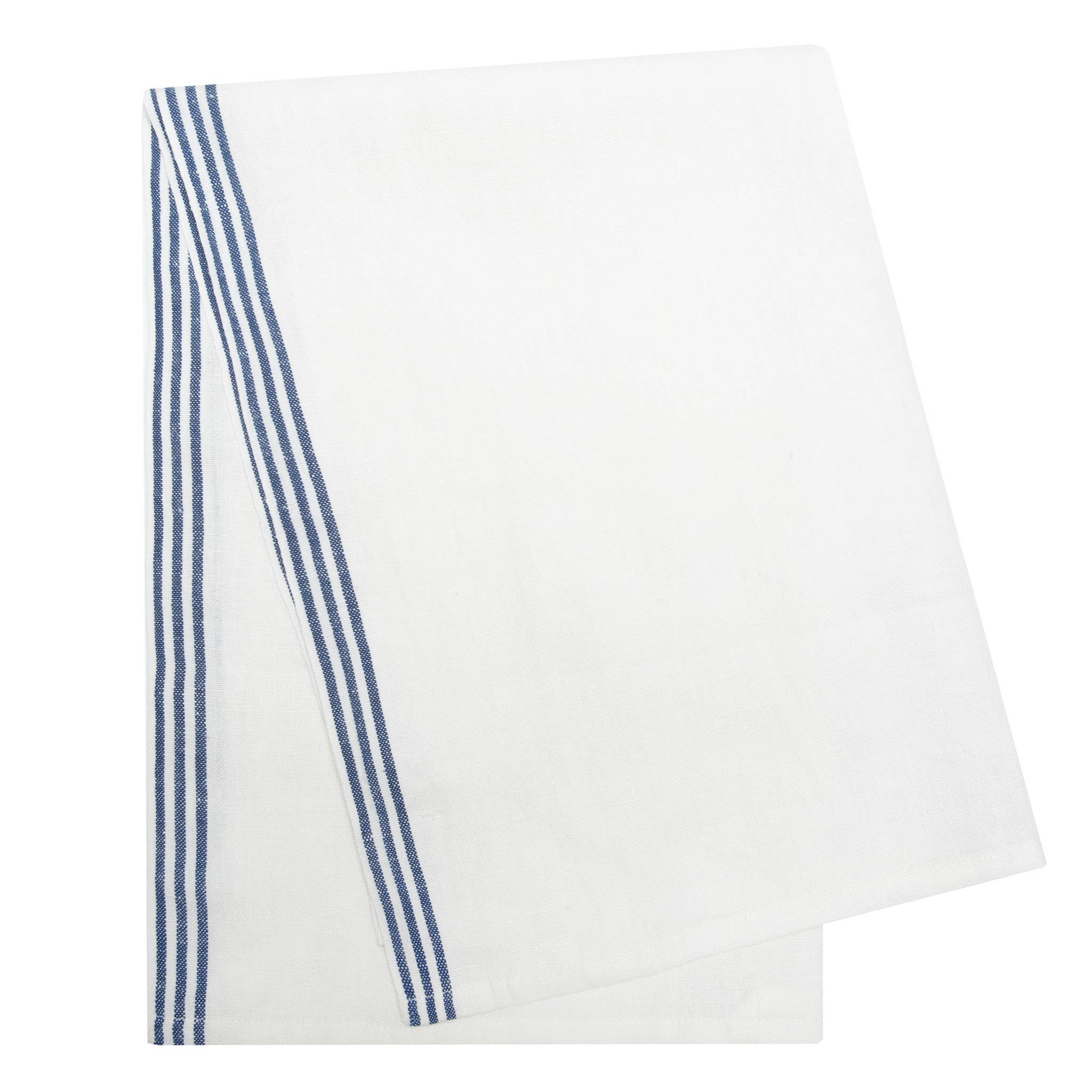 Alsace White & Blue Towels White /Blue ,20x30