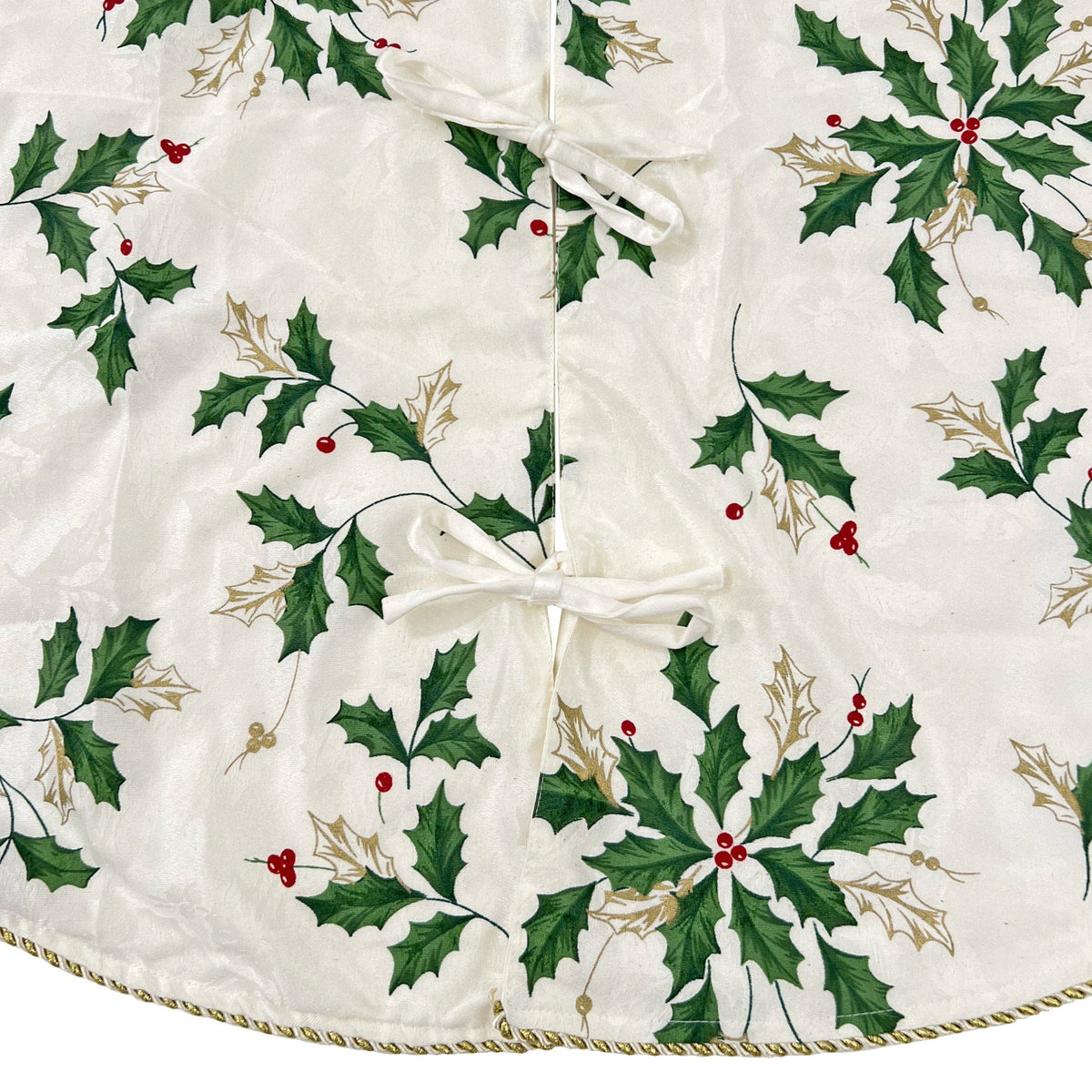 Lenox Scattered Holly Tree Skirt