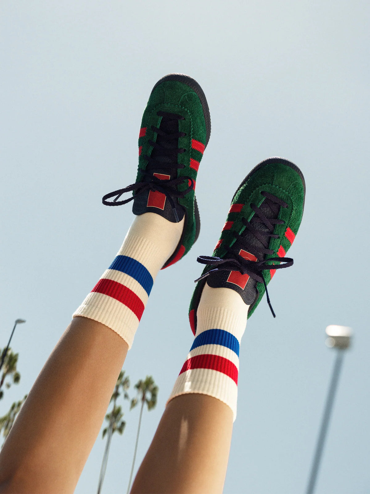 Varsity Sporty Crew, White
